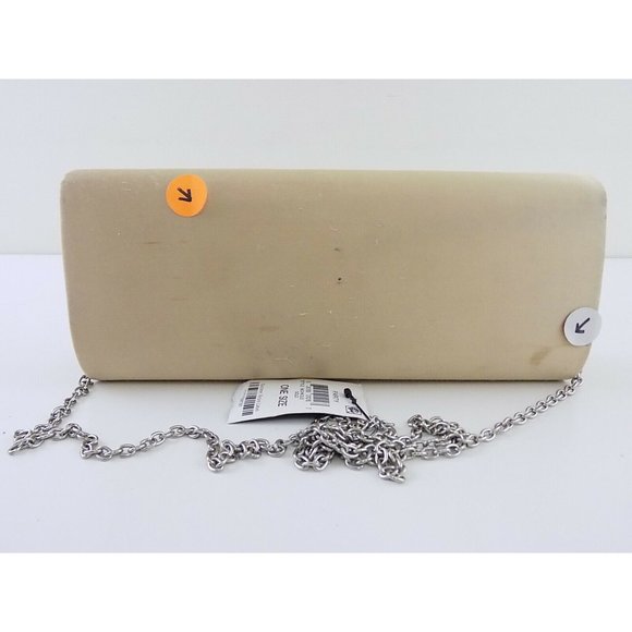 INC NICHKOLE Gold RHINESTONES BROOCH Clutch Handbag - Picture 3 of 7